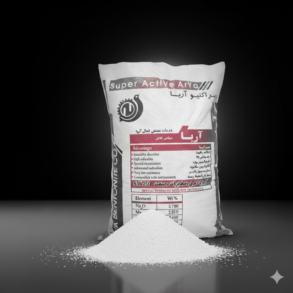 سوپر اکتیو آریا – بنتونیت مخصوص با مقاومت بسیار پایین سوپر اکتیو آریا – بنتونیت مخصوص با مقاومت بسیار پایین